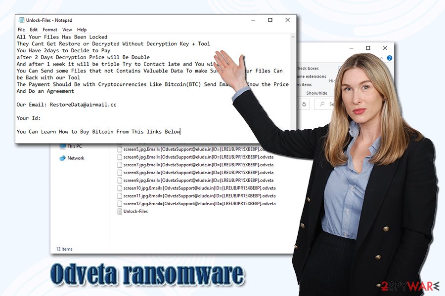 Odveta ransomware virus