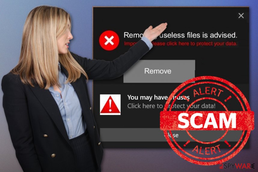 Removing useless files is advised virus