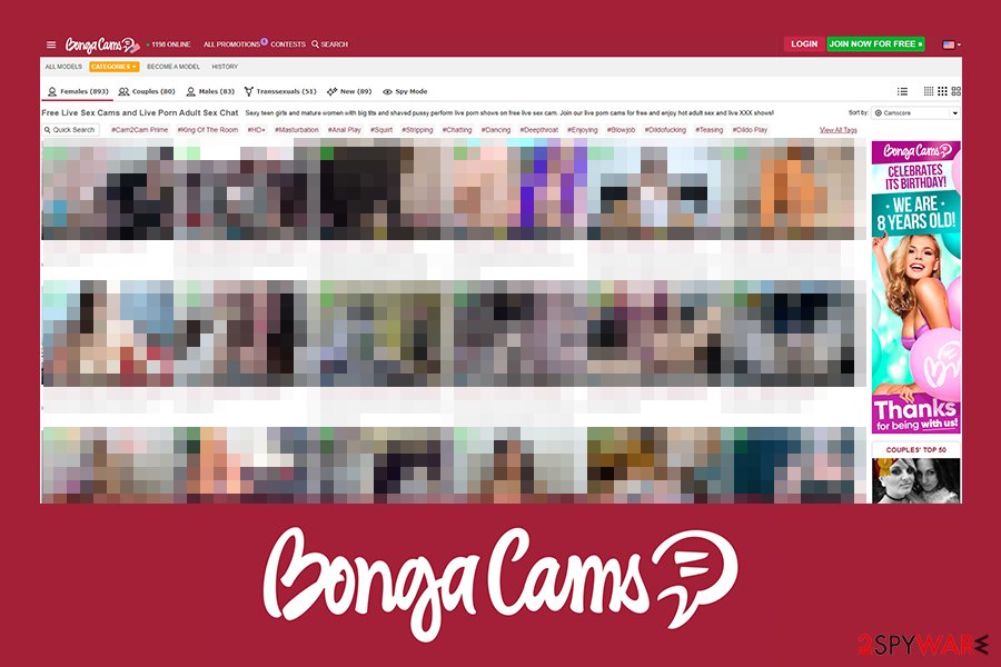 Bongacams virus