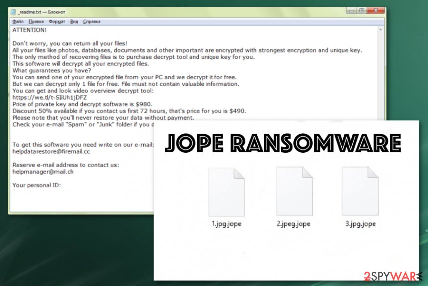 Jope cryptovirus