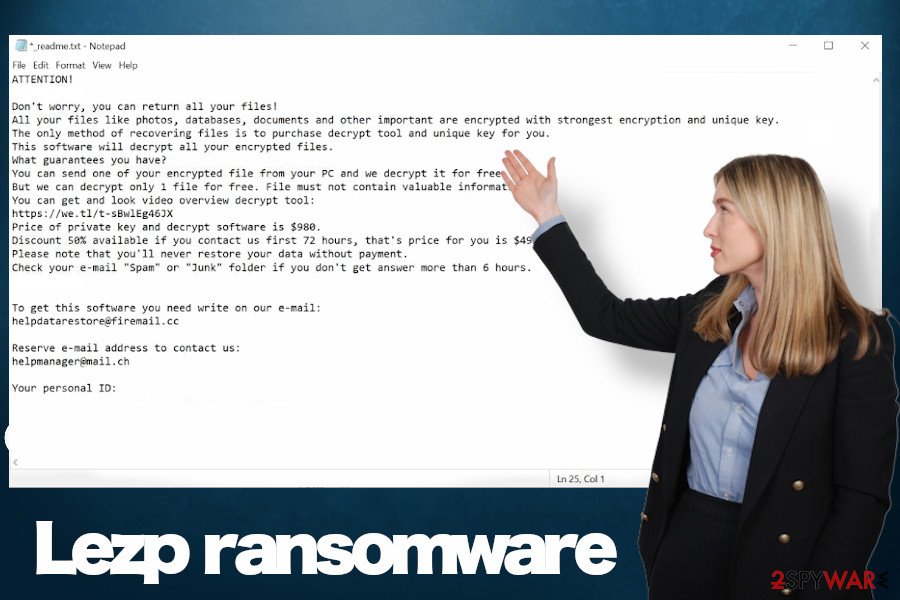 Lezp ransom note