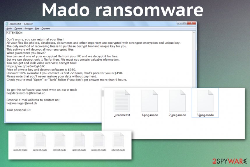 Mado ransomware
