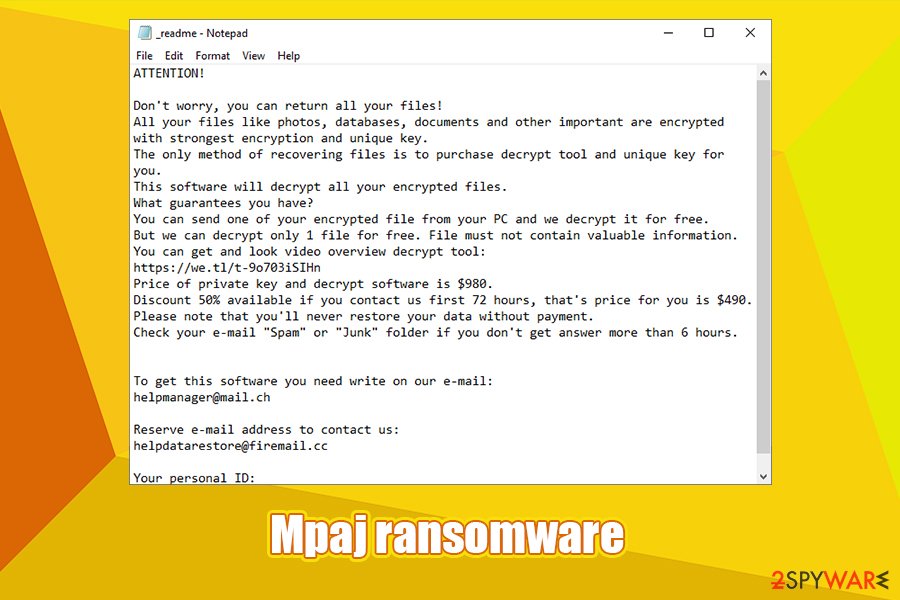 Mpaj ransomware