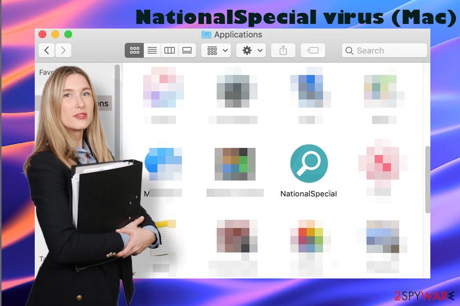 NationalSpecial virus on Apps folder