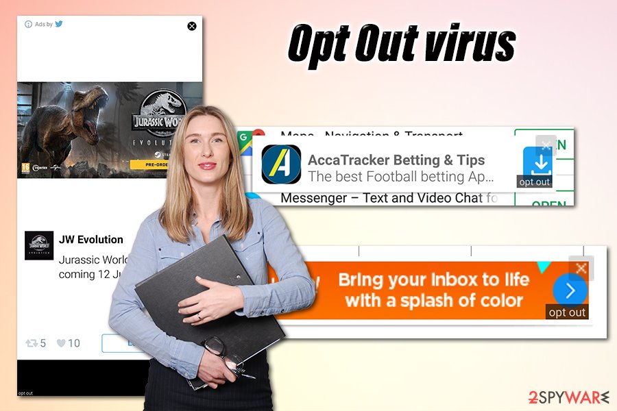 Opt Out virus adware