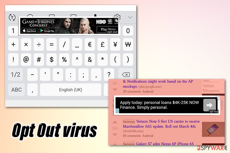 Opt Out virus