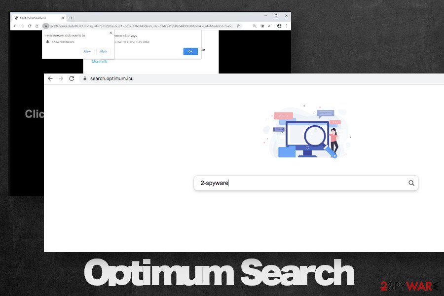 Optimum Search extension