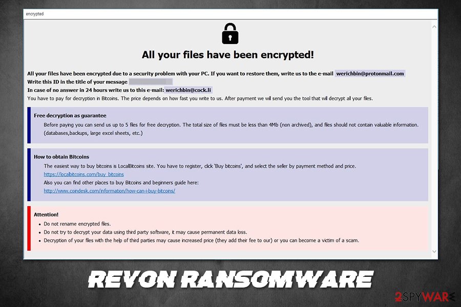 Revon ransomware