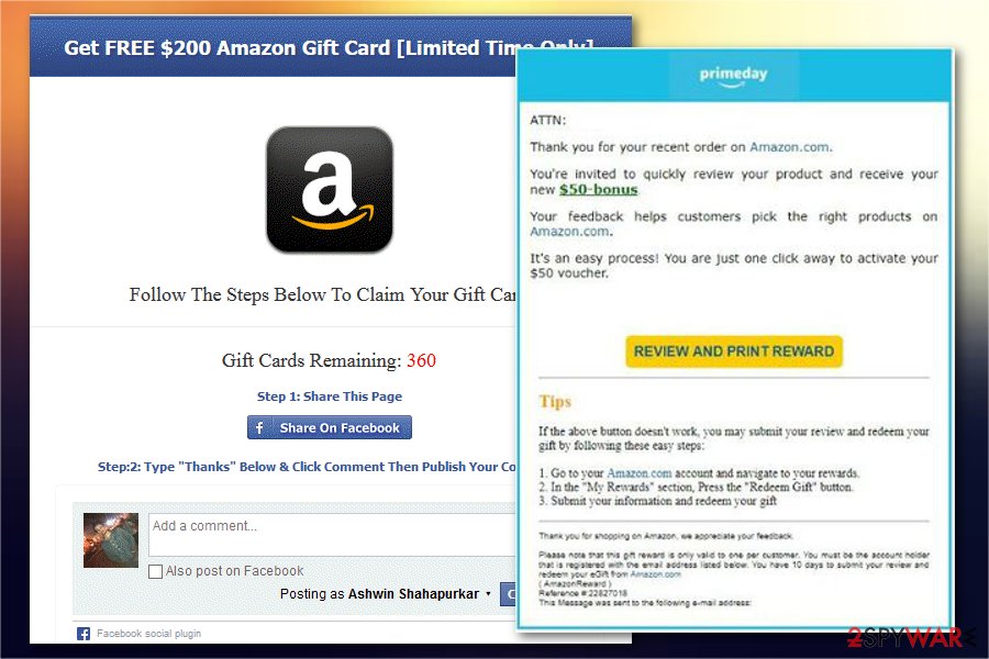 Amazon Gift Card fraud