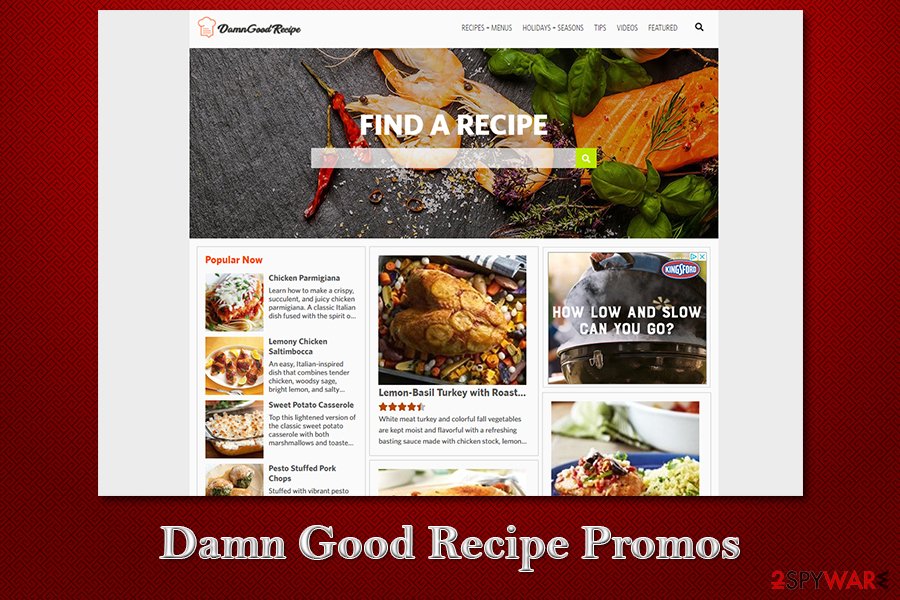 Damn Good Recipe Promos