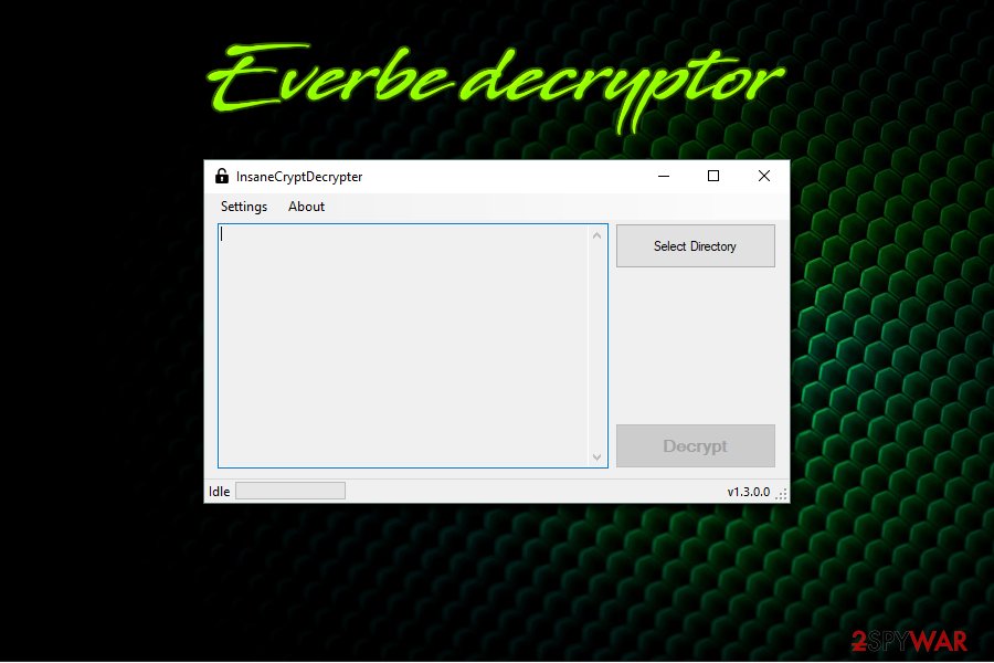 Everbe decryptor