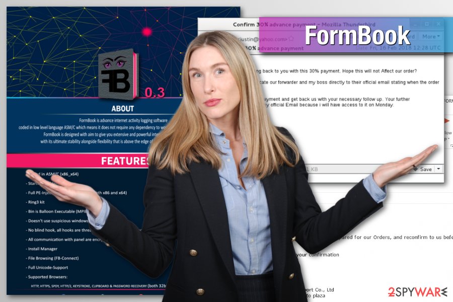FormBook malware example