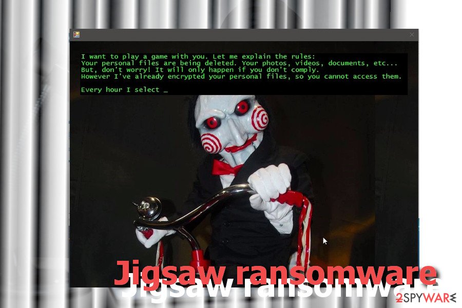 Jigsaw virus version example