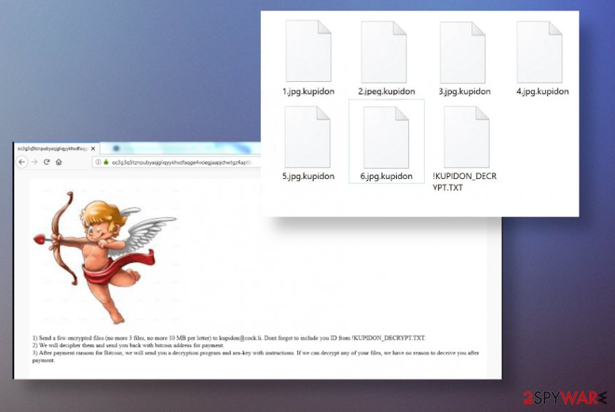 Kupidon ransomware