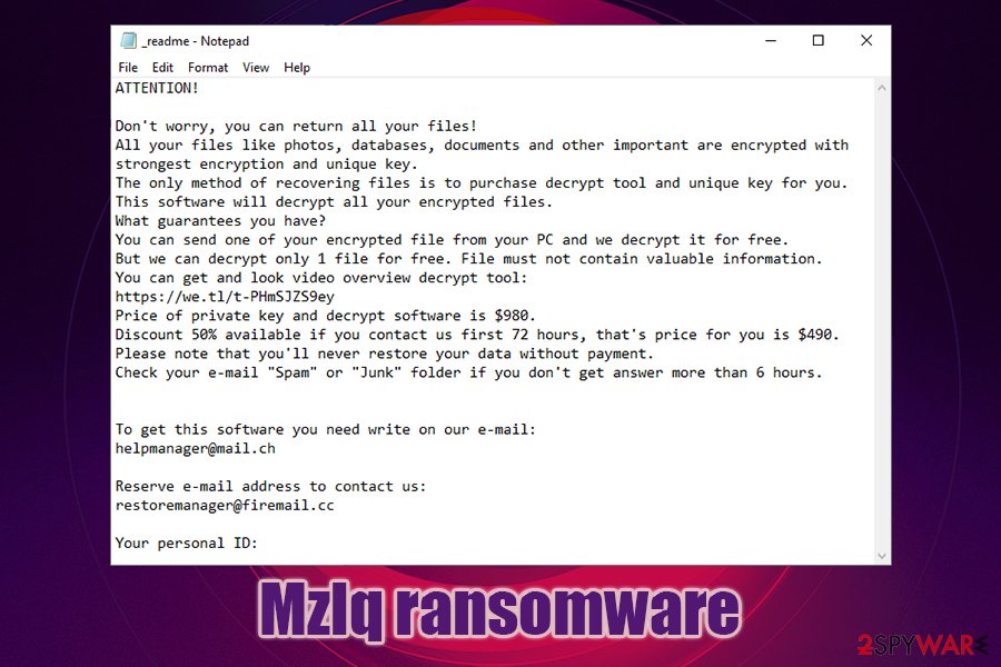 Mzlq ransomware