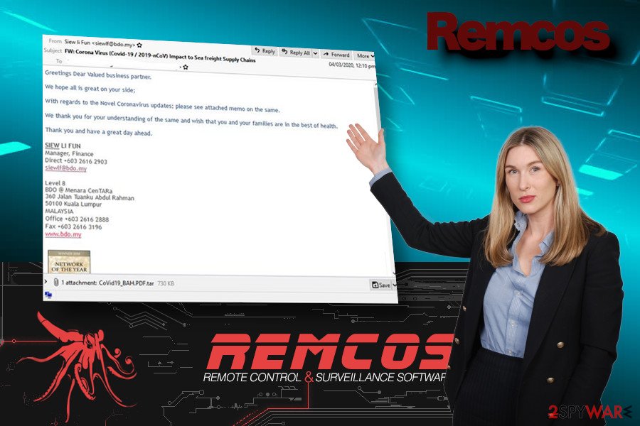 Remcos attack