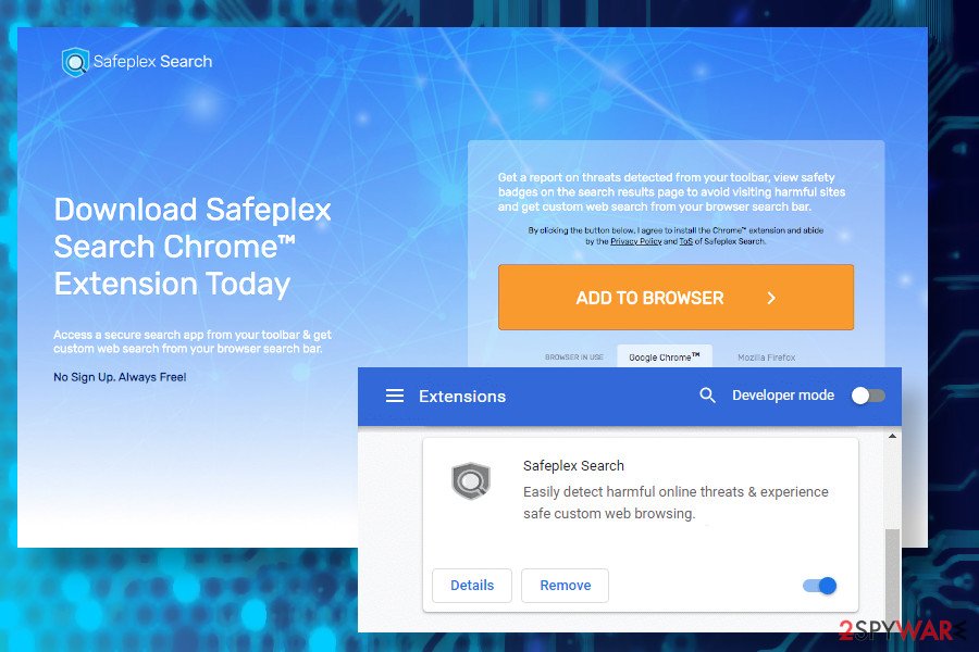 Safeplex Search virus