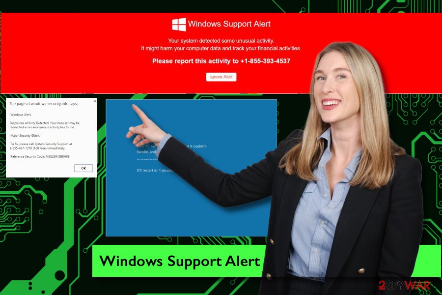 Windows Support Alert scam
