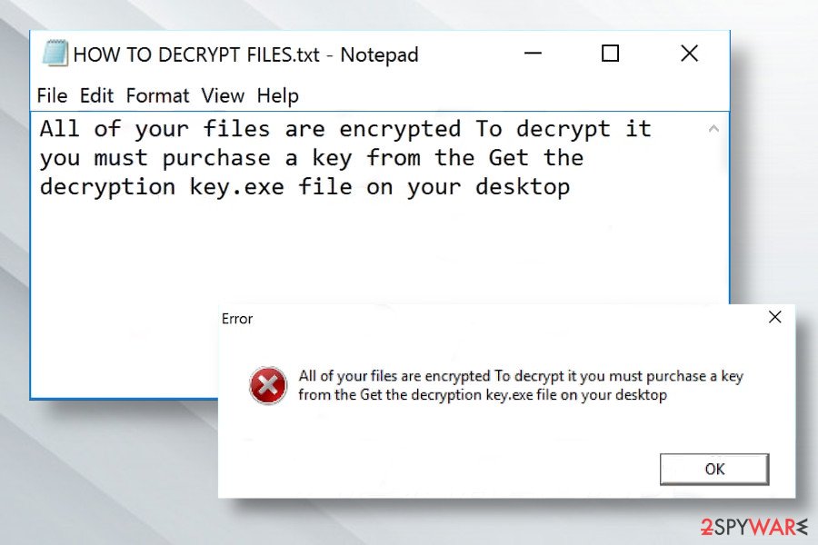 LOCK Xorist ransomware