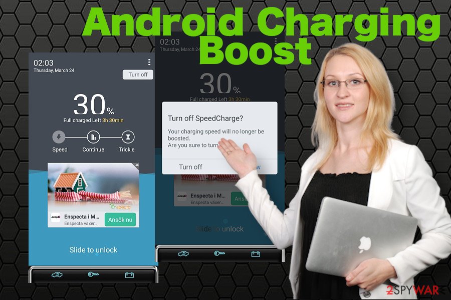 Android Charging Boost ads