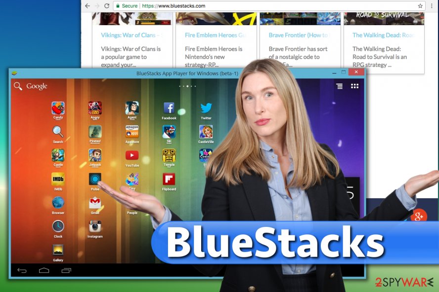 BlueStacks software
