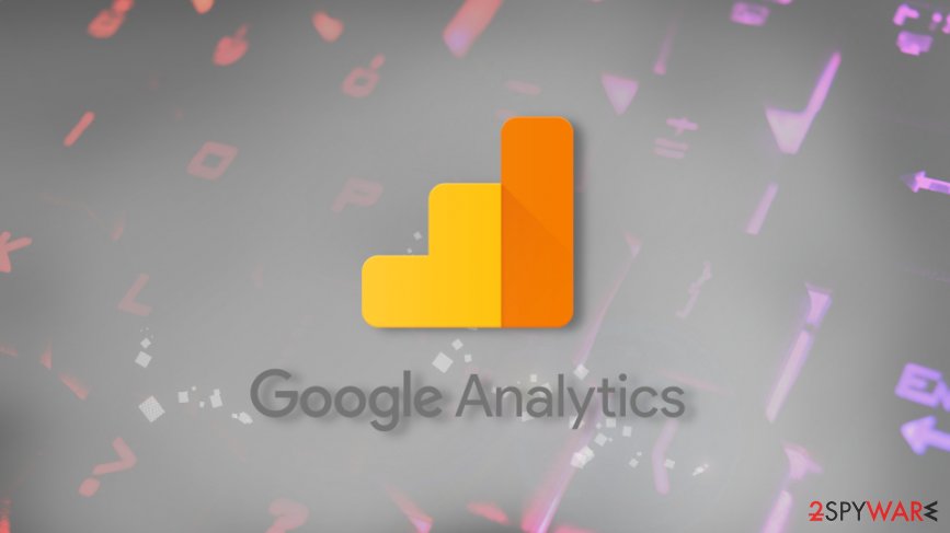 The attack uses Google's web analytics service