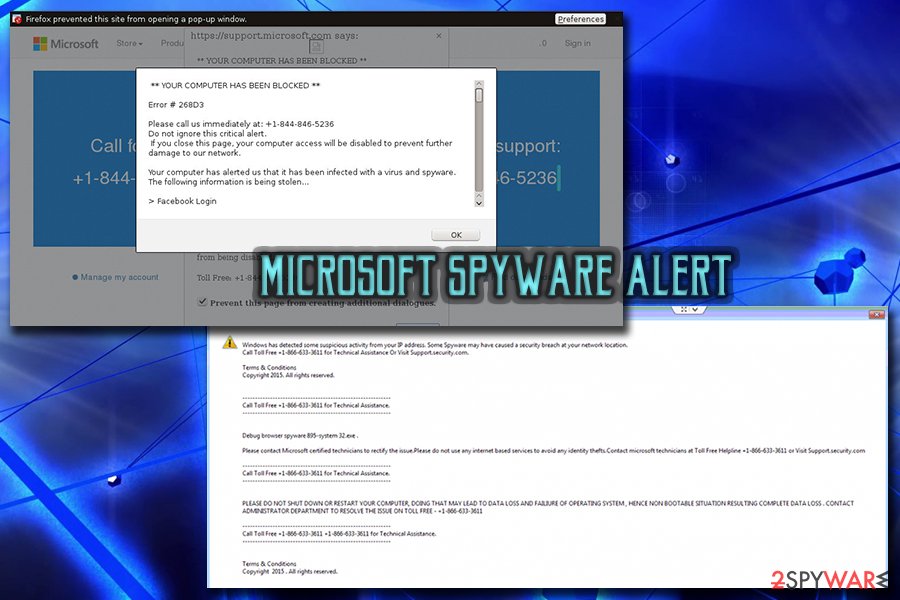 Microsoft spyware alert