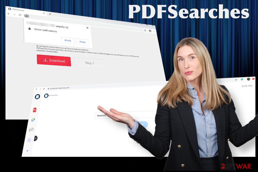 PDFSearches browser hijacker