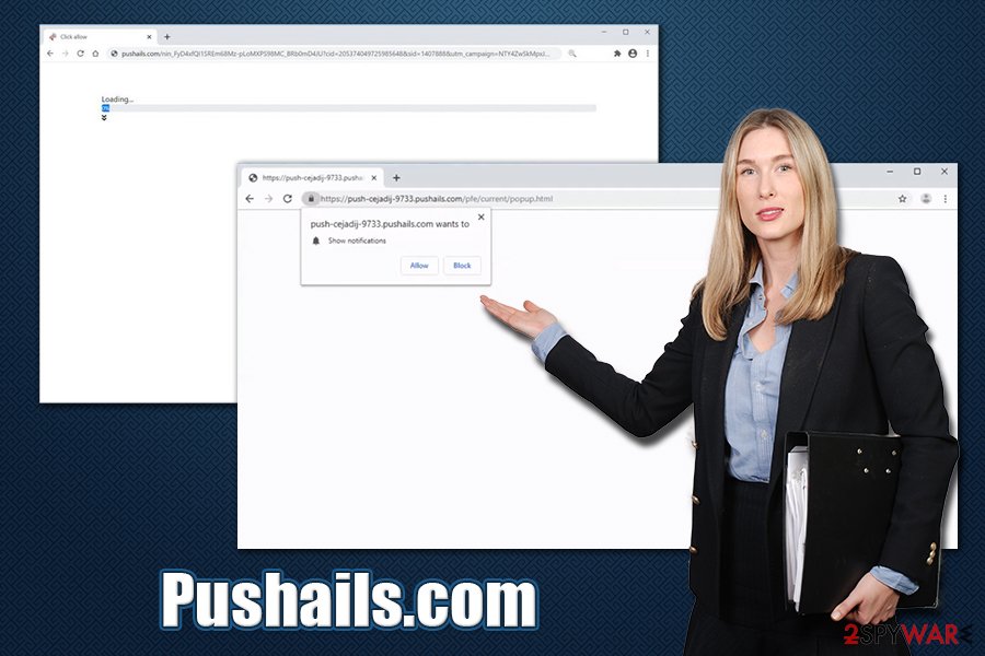 Pushails.com virus