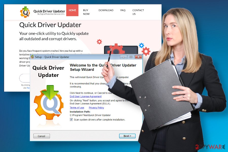 QuickDriverUpdater PUP