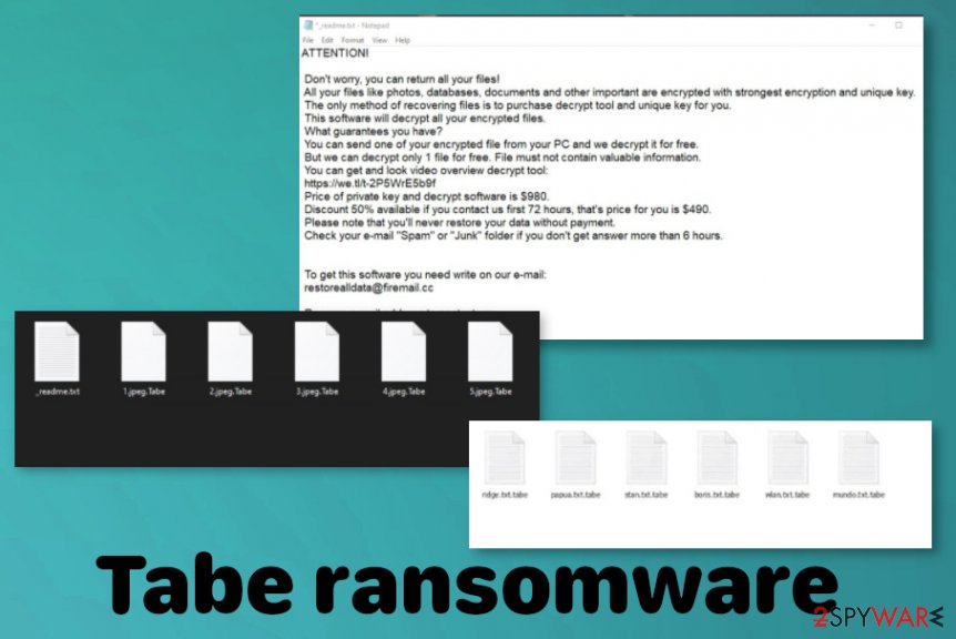 Tabe ransomware