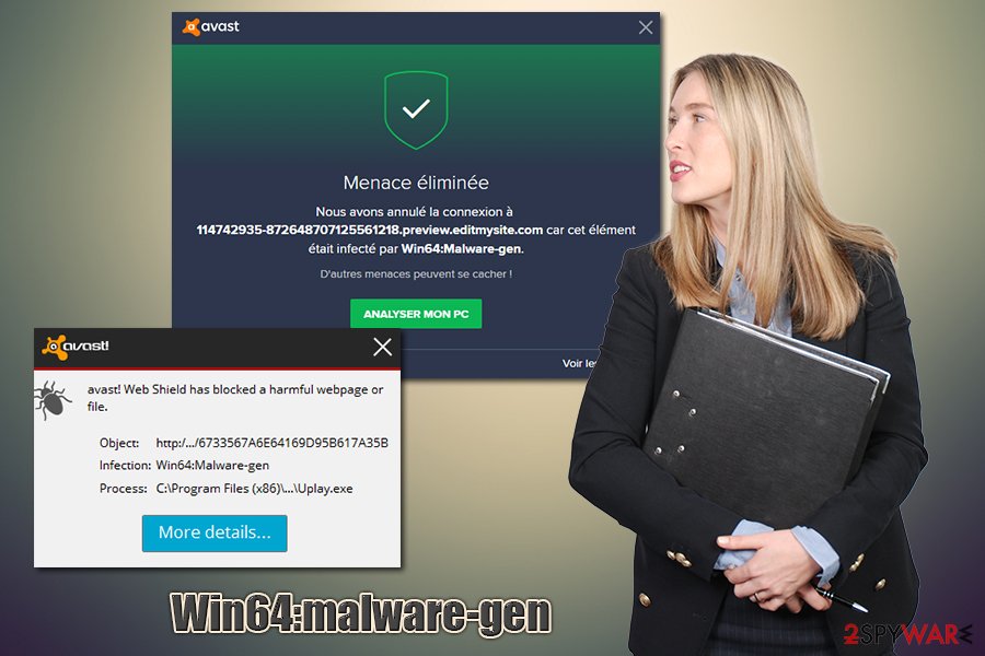 Win64:malware-gen heuristic