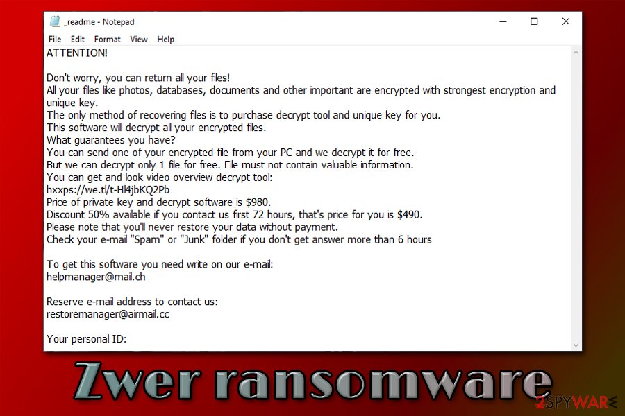 Zwer ransomware