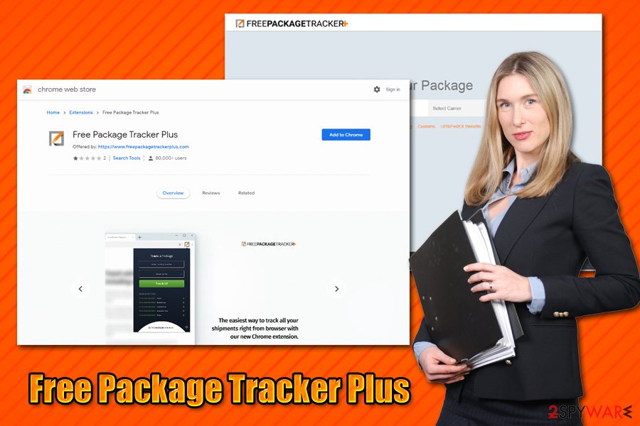 Free Package Tracker Plus adware
