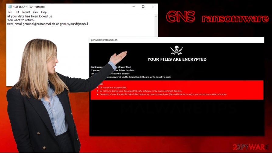 GNS ransomware virus