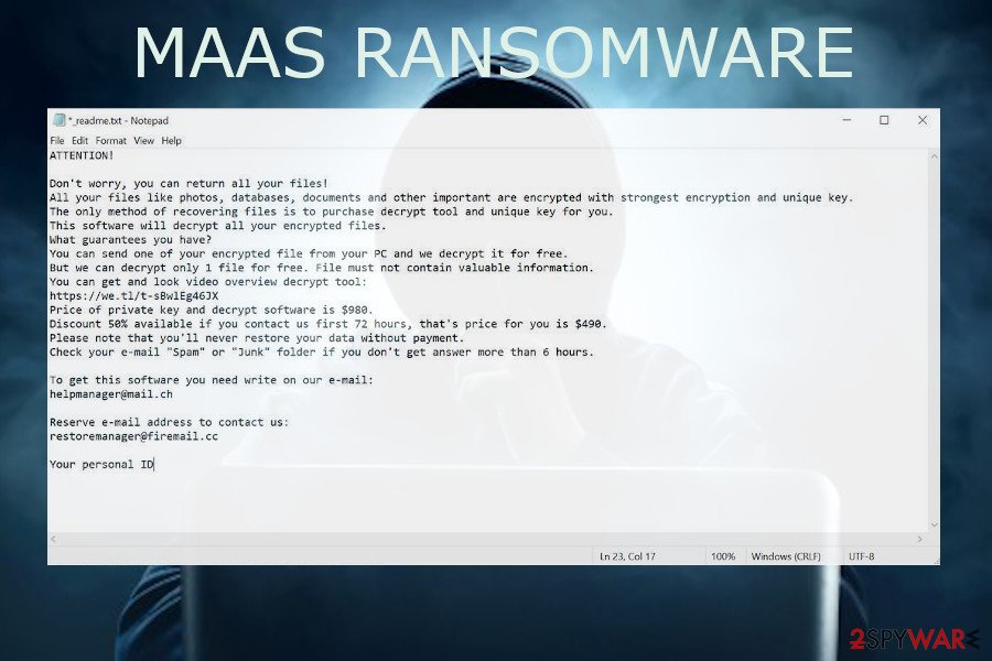 Maas ransomware