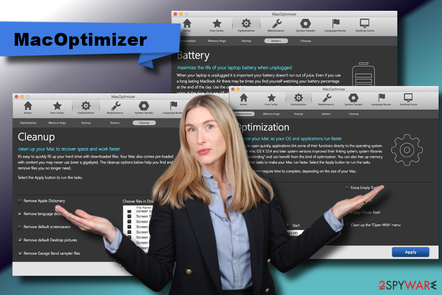 Mac Optimizer PUP causes fake system scans