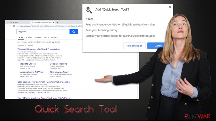 Quick Search Tool hijack