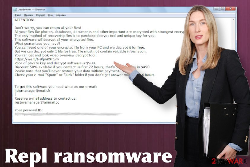 Repl ransomware virus