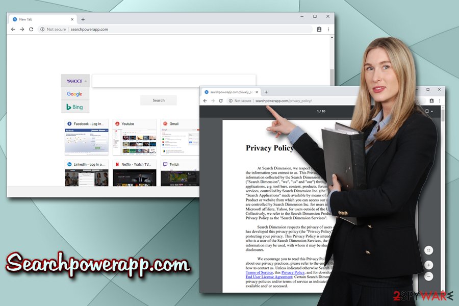 Searchpowerapp.com browser hijacker