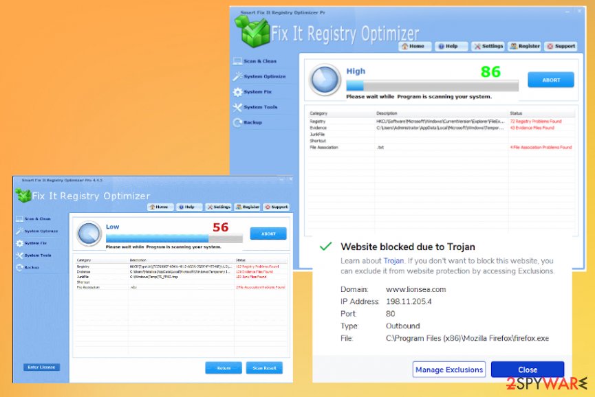 Smart Fix It Registry Optimizer tool
