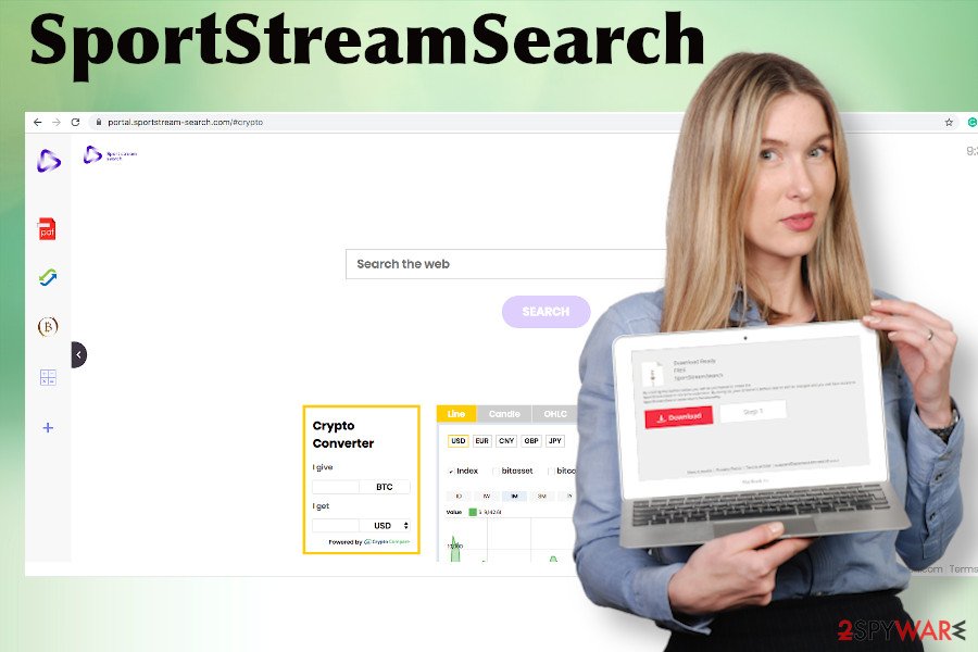 SportStreamSearch hijack