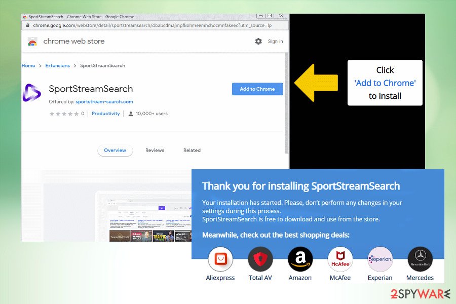 SportStreamSearch virus